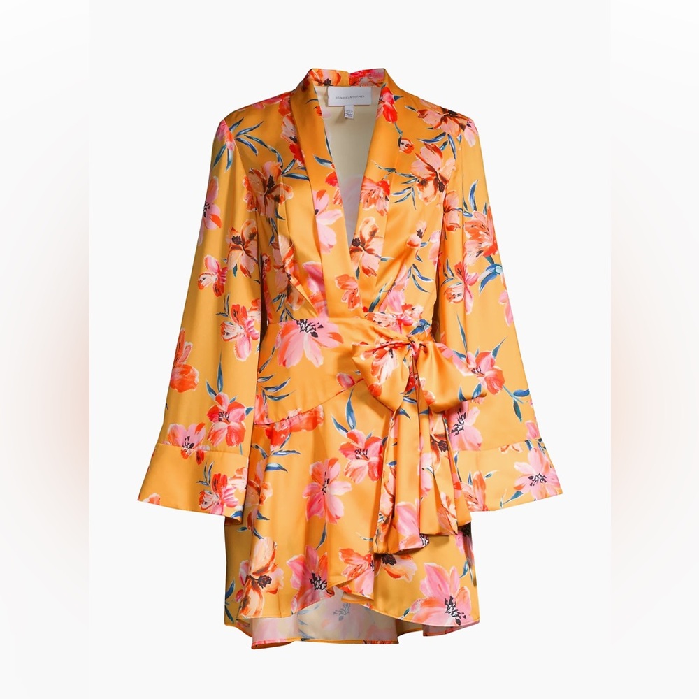 NEW With Tags Significant Other Zoe Floral Print Long-Sleeve Bow Dress Size US 6